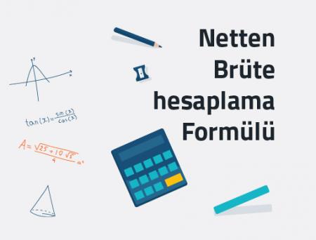 Netten Brüte hesaplama Formülü